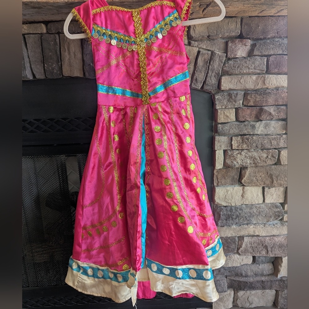 Pink and Gold Live Action Princess Jasmine Costume